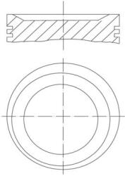 MAHLE Piest MAHLE 011 75 01 (011 75 01)