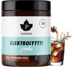  Puhdistamo Puhdistamo natúr elektrolit citrom-kóla ízű italpor 120 g - delfinbuvar