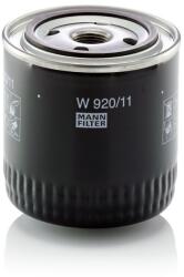 Mann-filter Olejový filter MANN-FILTER W 920/11 (W 920/11)