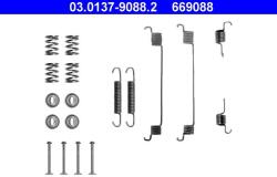 ATE Súprava príslušenstva, brzdové čeľuste ATE 03.0137-9088.2 (03.0137-9088.2)