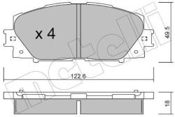 METELLI Sada brzdových platničiek kotúčovej brzdy METELLI 22-0745-0 (22-0745-0)