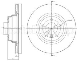 METELLI Brzdový kotúč METELLI 23-0872C (23-0872C)