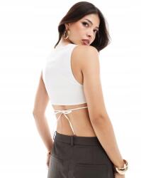 Bershka Fehér Felső Kötés NJ5 sjm S