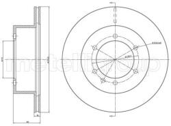 METELLI Brzdový kotúč METELLI 23-0679 (23-0679)