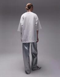 Topshop Fehér Klasszikus Oversize Póló Casual Xxj dao L