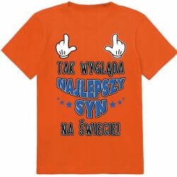 PolskaKoszulka Gyerek Póló Póló Gyerekeknek Gyereknap Legjobb Fiú 128 (KOSZKPO-KDDS01-MIN)