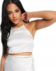 Topshop Szatén Crop Felső Kötés Xxh woe L