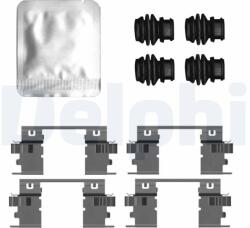 DELPHI Súprava príslušenstva, obloženie kotúčovej brzdy DELPHI LX0799 (LX0799)