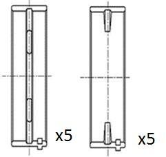 FAI AutoParts Ložisko kľukového hriadeľa FAI AutoParts BM1026-STD (BM1026-STD)