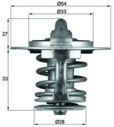 MAHLE Termostat chladenia MAHLE TX 84 77 (TX 84 77)