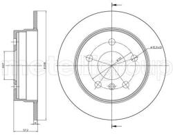 METELLI Brzdový kotúč METELLI 23-0833C (23-0833C)