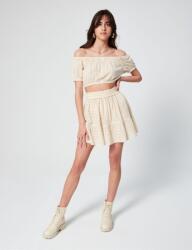 Jennyfer Crop Top Kockás Xxj sdw XL