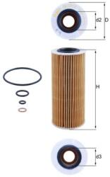 MAHLE Filtr Oleju Bmw (ox 177/3d)
