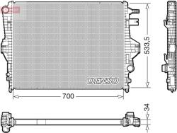DENSO Chladič motora DENSO DRM32050 (DRM32050)