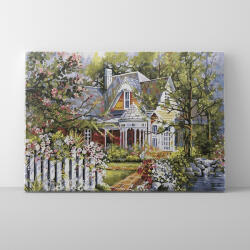 Makana Csodaszép nyaraló - Számfestő készlet, kerettel (50x65 cm)