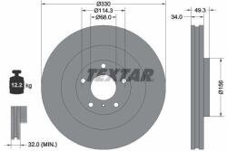 TEXTAR Brzdový kotúč TEXTAR 92336003 (92336003)
