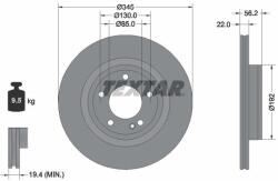 TEXTAR Brzdový kotúč TEXTAR 92345705 (92345705)