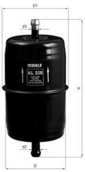 MAHLE Palivový filter MAHLE KL 558 (KL 558)