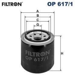 FILTRON Olejový filter FILTRON OP 617/1 (OP 617/1)