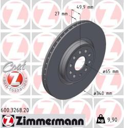 ZIMMERMANN Brzdový kotúč ZIMMERMANN 600.3268. 20 (600.3268.20)
