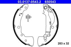 ATE Sada brzdových čeľustí ATE 03.0137-0543.2 (03.0137-0543.2)