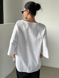 Shein fehér oversize póló NJ4 dmk L