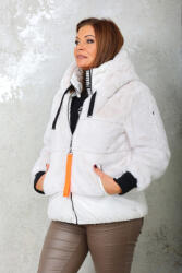  7SEASONS 81010 törtfehér bunda