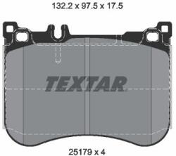 TEXTAR Sada brzdových platničiek kotúčovej brzdy TEXTAR 2517903 (2517903)
