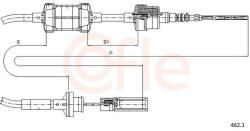 COFLE Lanko ovládania spojky COFLE 462.1 (462.1)