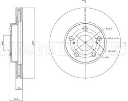 METELLI Brzdový kotúč METELLI 23-1523C (23-1523C)