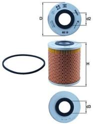 KNECHT Olejový filter KNECHT OX 15D (OX 15D)