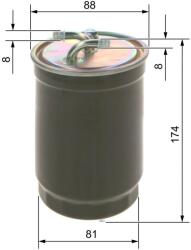 Bosch Palivový filter BOSCH 0 450 906 172 (0 450 906 172)