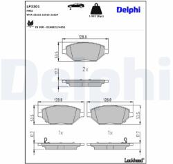 DELPHI Klocki Ham. Opel Karl 15- (lp3301)