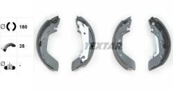 TEXTAR Sada brzdových čeľustí TEXTAR 91059600 (91059600)