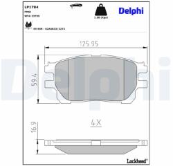 DELPHI Klocki Ham. Przod (lp1784)