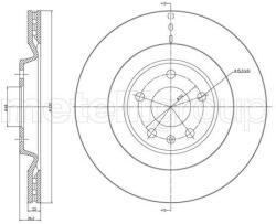METELLI Brzdový kotúč METELLI 23-1315C (23-1315C)