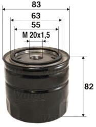 VALEO Olejový filter VALEO 586062 (586062)