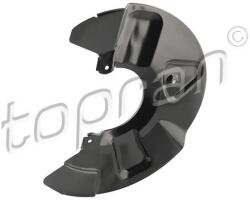 TOPRAN Ochranný plech proti rozstreku, Brzdový kotúč TOPRAN 117 955 (117 955)