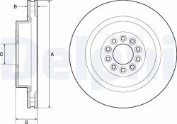 DELPHI Tarcza Ham. Przod Jaguar (bg9182c)