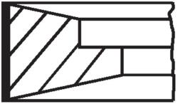 MAHLE Sada piestnych krúżkov MAHLE 151 10 N0 (151 10 N0)