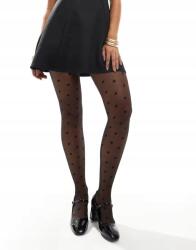 New Look fekete harisnyanadrág NJ5 ojx 3/4 minta