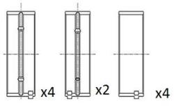 FAI AutoParts Ložisko kľukového hriadeľa FAI AutoParts BM1043-STD (BM1043-STD)