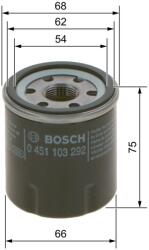 Bosch Olejový filter BOSCH 0 451 103 292 (0 451 103 292)