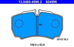 ATE Sada brzdových platničiek kotúčovej brzdy ATE 13.0460-4996.2 (13.0460-4996.2)
