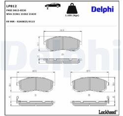DELPHI Klocki Ham. Przod (lp812)