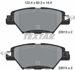 TEXTAR Sada brzdových platničiek kotúčovej brzdy TEXTAR 2261301 (2261301)
