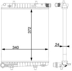 MAHLE Chlodnica Wody (cr 1591 000s)