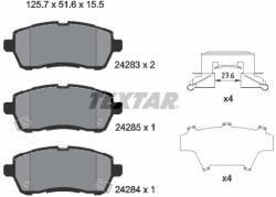 TEXTAR Sada brzdových platničiek kotúčovej brzdy TEXTAR 2428303 (2428303)