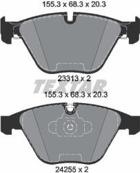 TEXTAR Sada brzdových platničiek kotúčovej brzdy TEXTAR 2331301 (2331301)