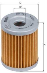 MAHLE Filtr Oleju Motocykle Yamaha Suzuki (ox 407)